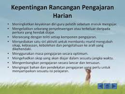 Contoh rancangan pengajaran harian prasekolah di bawah tunjamg sains dan teknologi. Rancangan Pengajaran Harian Ppt Download