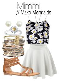 Mimmi was a teenage mermaid when she first came out of the sea by the events of season 2. Mimmi Mako Mermaids Mermaid Fashion Mako Mermaids Clothes