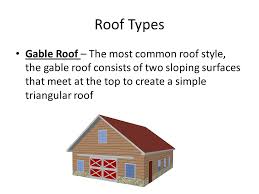 It seems rather natural to build a shed with a shed style roof. Roof Types Components Terminology Ppt Video Online Download