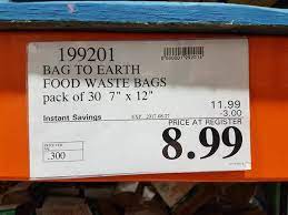 Biobag compostable superline bin liners 35l (40 bags). Costco East Bag To Earth 3 Off Kitchen Liners 2 Off Green Bin Liners Until Aug 27 Redflagdeals Com Forums