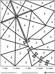 Color By Number Kite Color By Numbers Numbers For Kids Color By Number Printable