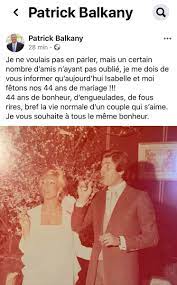 Patrick et isabelle balkany se séparent, mais refusent toutefois le divorce. Isabelle Balkany On Twitter Mon Amour Nous Nous Sommes Aimes Au Premier Regard 44 Ans Apres Une Vie De Rires De Tendresse De Joies De Larmes De Reussites D Echecs Bref Une Vie