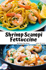 Easy Shrimp Scampi Fettuccine Easy Shrimp Scampi Easy Shrimp Pasta Dishes