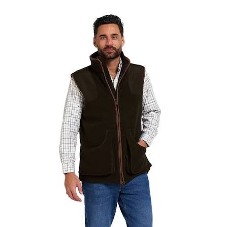 Jack Pyke Fleece Shooters Gilet - Dark Olive