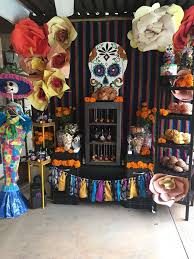Dia De Los Muertos Day Of The Dead Halloween Party Ideas Photo 2 Of 12 Day Of The Dead Party Dia De Los Muertos Party Ideas Dia De Los Muertos Decorations Ideas