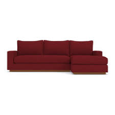 Does shopping for the best sectional couch with chaise lounge get stressful for you? 50 Most Popular Red Sectional Sofas For 2021 Houzz