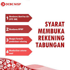 Maybe you would like to learn more about one of these? Bank Ocbc Nisp On Twitter Syarat Membuka Rekening Tabungan Your Partner For Life Http T Co 5hrnwbytum Ocbcnispinfo Http T Co Wpmvn4qnz6