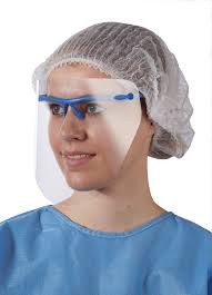 Covering your face with a cloth shield can protect your skin from sunburn as well as windburn. Dental Surgery Preparation Individual Protection Eyewear Face Shield Hygitech
