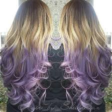 Blonde To Lavender Ombre Using Pravana Hair Colors Ideas Pravana Hair Color Bright Hair Colors Brown Ombre Hair Color