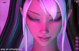 gameplay of virtualgirl browser game