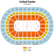 United Center Seating Chart Views Reviews Chicago