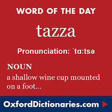Word Of The Day Tazza Click Through To The Full Definition Audio Words Word Of The Day Hebrew Language Words
