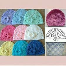 Instagram Photo By درر الشهري Mar 15 2015 At 1 05pm Utc Crochet Hats Crochet Baby Hats Crochet Hat Pattern