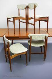 Mid Century Teak Dining Chairs X 4 Vintage Retro Danish Parker Eames Scandi Era Mid Century Dining Chairs Furniture Mid Century Furniture
