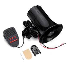 150db 7 Som Car Alarm Alarm Police Police Siren Horn Pa Speaker Mic System 12v Em Promocao Ofertas Na Americanas