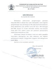 Layaknya surat dinas pada umumnya, surat tersebut juga tetap memperhatikan kaidah contoh surat dinas keterangan. Surat Disparbudpora