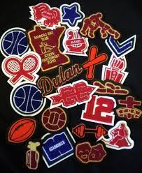 Chenille Threads Inks Letterman Jacket Patches Letterman Jacket Patches Jacket