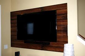 Laminate Flooring Makes A Great Floating Wall Behind The Television Cute And Inexpensive 1 Box Of Laminate Dream Home Design Home Projects House Design