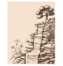 Waterfall Drawing Vector Images Over 1 000 How to draw a waterfall. vectorstock