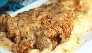 Add 4 tablespoons of the flour mixture from coating pan #2 to 4 tablespoons of the oil and drippings in the pan. Chicken Fried Steak Recipe Country Fried Steak Grandbaby Cakes