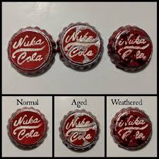 Fallout 4 nuka quantum twisted cap bottle. Fallout Nuka Cola Caps Pins Or Magnets Fallout Inspired Prop Etsy