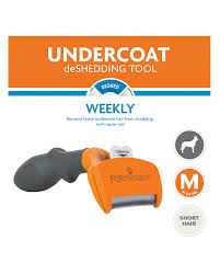 Even dogs need to maintain a healthy body and this brush aids in the production of natural oils through its moulded rubber teeth and both medium and short coat dogs get the best out of this furminator brush. Deshedding Tool For Short Haired Medium Dogs Furminator
