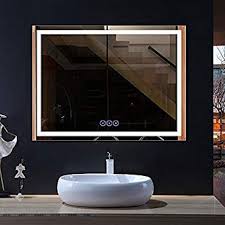 48 inch bathroom vanity,porcelain vessel sink combo,2 side cabinets,removable,free stand vanity,1.5 gpm chrome faucet with pop up drainbathroom vanity top mirror included(glass round clear) 4.4 out of 5 stars 2. The 8 Best Bathroom Mirrors Of 2021