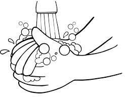 You can use our amazing online tool to color and edit the following printable hand washing coloring pages. Washing Hand From Germs Coloring Page Coloring Sky Coloring Pages Coloring Pages To Print Coloring Pages For Kids