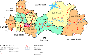 Tổ dân phố thiêm, thị trấn cao thượng, huyện tân yên, tỉnh bắc giang. Map Of Bac Giang