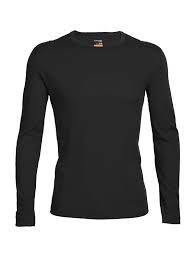 Icebreaker Merino Mens Oasis Long Sleeve Crewe Top