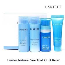 Laneige Moisture Care Trial Kit 4 Items Korean Cosmetic Laneige En 2020 Visage Beaute
