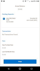 The bank of america debit card has no monthly fees, per purchase fees, atm in network fees, account balance inquiry fees, or charges to call customer service. Michigan Bank Of America Is Now Showing A Pending Deposit Unemployment