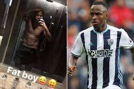 Saido berahino is a burundian professional footballer who plays as a striker for belgian club zulte waregem and captains the burundi nationa. West Brom Striker Saido Berahino Jokes About Weight With Topless Selfie After Being Sent To Fitness Camp Mirror Online