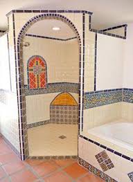 Bathroom Using Mexican Tiles Spanish Style Bathrooms Spanish Bathroom Bathroom Design