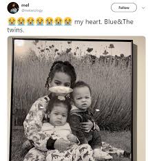 The 2021 grammys haven't even started yet and the little one is already kicking things off on a. Beyonce S Daughter Blue Ivy Poses With Her Twin Siblings