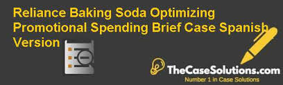Maybe you would like to learn more about one of these? Reliance Baking Soda Optimizing Promotional Spending Brief Case Spanish Version Case Solution And Analysis Hbr Case Study Solution Analysis Of Harvard Case Studies