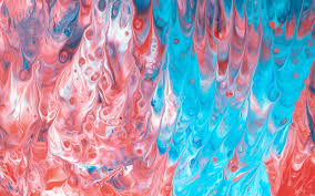 Choose lighter blue wallpaper to create a calming feel or choose a deeper blue tone to create a real style statement. Wallpaper Paint Drips Blue Red Bumps Red And Blue Paint 3840x2400 Wallpaper Teahub Io