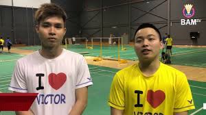 In the first set, both team played equally well. Aaron Chia Soh Wooi Yik On Their Round 1 Match Pmm2019 Pre Tournament Comments Youtube