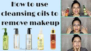 cleansing oils to remove makeup
