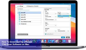 Start the driver download on the table above. How To Download Hp Officejet 7740 Scan Software On Mac