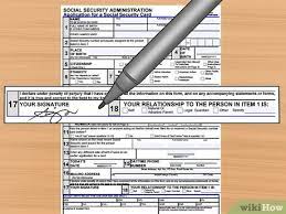 How To Get A New Social Security Card (With Pictures) - Wikihow