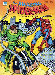 How to color steven universe crystal gems from cartoon network show. Amazing Spider Man Coloring Book Sc 1970 1980 Whitman Comic Books