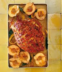 Spanferkelkeule Mit Gebackenen Quitten Rezept Rezepte Quitten Rezepte Quitten