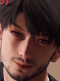 Caleb with Stubble Beard