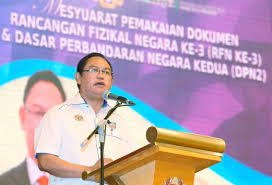Dasar pembangunan fizikal negara dapat dicapai melalui perancangan pembangunan fizikal dalam rancangan pembangunan negara, negeri dan tempatan. Bina Pusat Komuniti Untuk Warga Emas Noh