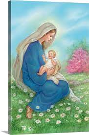 Mary Holding Baby Jesus Wall Art Canvas Prints Framed Prints Wall Peels Great Big Canvas