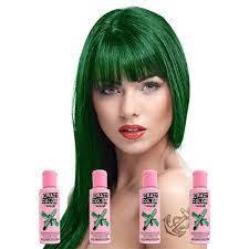 This has been such a long awaited result and such a journey but omg was it worth it wowhere are the dyeing. Crazy Color Emerald Green Semi Permanent Hair Dye 4 Pack 100ml
