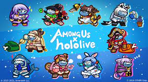 Among Us on X: ✨ @hololivetv x Among Us ✨ Our new Cosmicube collab is  out!! Hop in the game to find some of your new fav cosmetics, featuring: ▶️  Risu ▶️