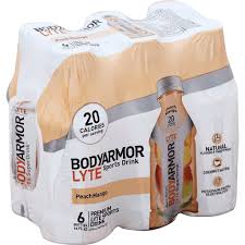 Buy bodyarmor lyte sports drink, variety pack, 28pk./14 oz. Bodyarmor Sports Drink Premium Lyte Peach Mango 6 Packs Ready To Drink Houchen S My Iga