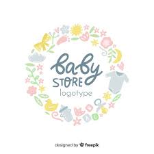 Lovely Baby Shop Logo Template With Modern Style Free Vector Baby Boutique Logo Baby Logo Design Shop Logo